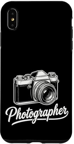 Vintage Analog SLR Camera Retro Photographer Film Case for iPhone XS Max