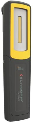 Scangrip 03.5611 Midi -EX Lampe de travail rechargeable LED COB ATEX Zone Noir/jaune