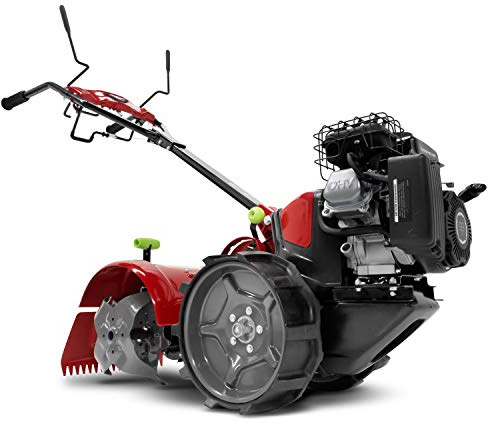 Earthquake 37037 Pioneer Dual-Direction Rear Tine Tiller, Red/Black