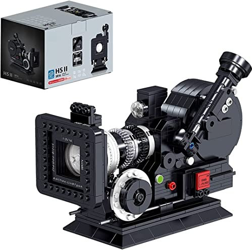 FULHOLPE Technology Digital Camera Building Kit, 608 PCS Retro Camera Model Set, Compatible with Major Brands