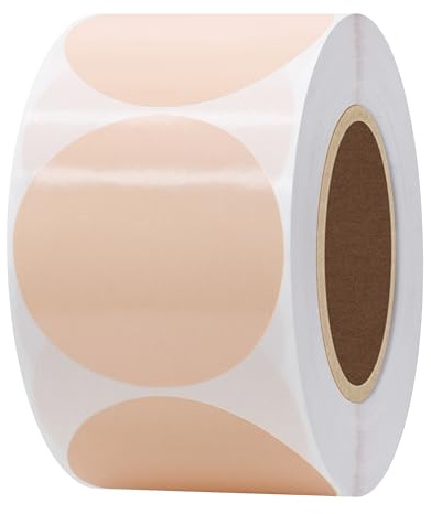 Hylabelest 50mm Etikett Multifunktional Thermo Etikett selbstklebendes Etikett abkurzend heiß Etikett für Barcode adresse transportiert die wärme (Khaki)