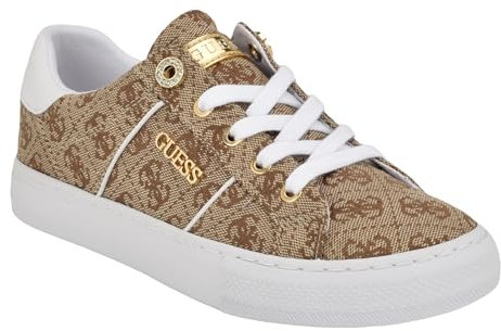 GUESS Loven, Zapatillas Mujer, Marrón Medio 219, 39.5 EU