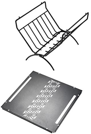 NSTVVEE Klapp Brennholz Rack Metall Log Halter Mit Tischplatte Lagerung Innen Holz Stapeln,