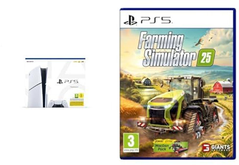 Playstation 5 Consola Estandar Modelo Slim & Farming Simulator 25