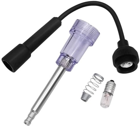 MotorMinds Zündung Prüfer, Zündkerzen Tester Zündanlage Coil Auto KFZ Motor In Line System Detector Diagnosewerkzeug Zündungsprüfer