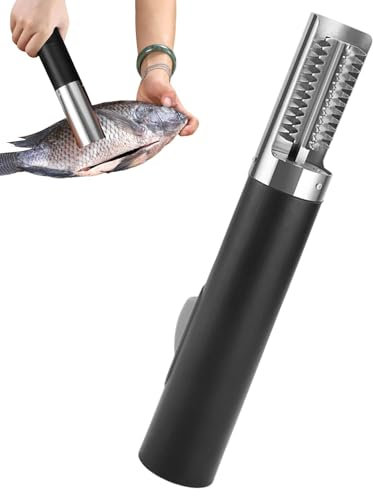 Squamatore elettrico per pesci, dispositivo di rimozione squamatore elettrico | Raschietto per pesce squamatore per pesci da 3000 mAh con coperchio,Raschietto per pesce ricaricabile, decalcificante pe