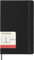 Moleskine Tageskalender 2025-2026, 18-Monats-Tagesplaner mit Hartem Einband und Gummiband, Großformat 13 x 21 cm, Schwarz