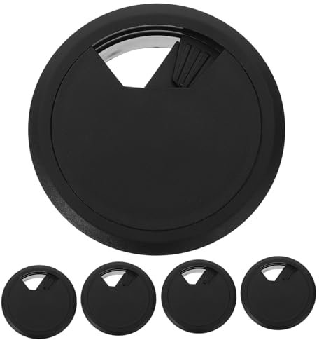 Homoyoyo 5stücke Kabeldurchführung Für Schreibtisch Kabeldurchführungsabdeckung Für Büro Kabel Organizer Wanddurchführungen Für Kabel Türdurchführungsabdeckung Draht Loch