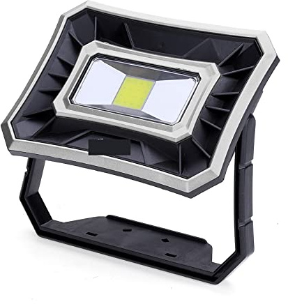 MERHOVO Projecteur LED, 10W Solaire COB LED USB Lampe de Travail IP65 Projecteur imperméable des projecteurs en Plein air en Plein air Lanterne d'urgence