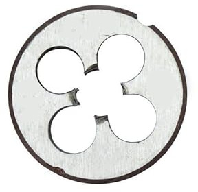 LLMWFA 5 Stück rechte Gewindeform, metrische Schraubenmatrize, M2 M6 M7 M8 M10 M12 M13 M14 M16 Gewindematrize rechts(M10x1.0)
