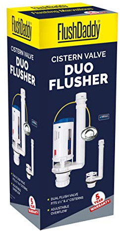 FLUSHDADDY NP254 Dual Flush Drop Valve, , 1.5 and 2-Inch