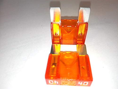 5x Flachstecksicherung Maxi-Sicherung 40A / 32V / orange