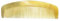 Frcolor Peine de pelo de cuerno de buey natural Peine portátil antiestático sin mango Prevenir la pérdida de cabello para hombres (14 cm)