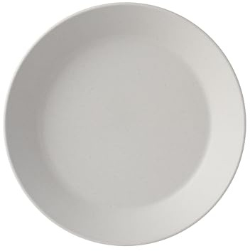 Mepal Bloom Melamine Deep Plate, Pebble White