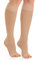Relaxsan Antitrombo M0350A (1 Paio - Beige, L) gambaletti punta aperta antiembolismo per degenza K1 compressione graduata 18-23 mmHg