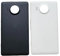 SHOWGOOD for Nokia Microsoft Lumia 950XL Battery Cover Rear Housing Back Door Case with NFC Antenna + Side Buttons (Black)