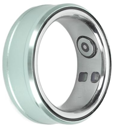 Smart Health Ring, Kabelloser Sport-Gesundheits-Tracker mit IP68 Wasserdicht, Unterstützt BT 5.1, NFC, Überwachung der Schlafkörpertemperatur, Smart Ring Als Geburtstagsgeschenk