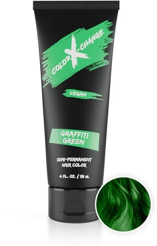 Color X-Change Semi-Permanent Hair Color - Graffiti Green - Vegan, PPD & Ammonia-Free