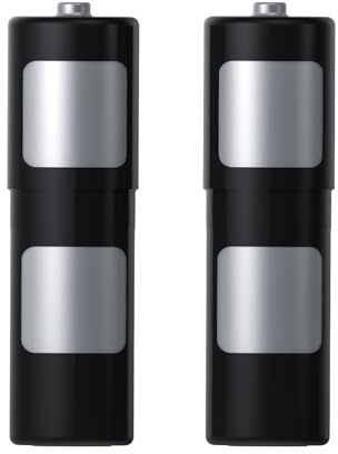 PRISMXR Lot de 2 piles AA rechargeables de rechange 1800 mAh pour Carina D1/D1S, compatibles avec station de charge Meta Quest 3S/3