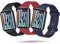 Xisair 3 Correas de Silicona Compatibles con Xiaomi Smart Band 9 Pro y Xiaomi Smart Band 8 Pro Sport Correa, Silicona, Transpirable, Suave y Cómodo de Reemplazo Correas para Miband 9 Pro, Miband 8 Pro