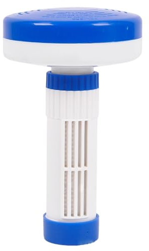 Dorccsi Flotador de Cloro para, Ajustable, de PVC, con bromo, con báscula, dispensador de Cloro Flotante Multiusos para Piscina, SPA y más, dispensador de Flotante para Piscina, Tableta de