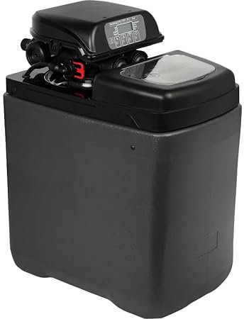 Ecosoft Pink 150 water softener | descalcificador compacto para agua dura | válvula digital volumétrica de bajo consumo | instalación bajo fregadero | protección contra cal