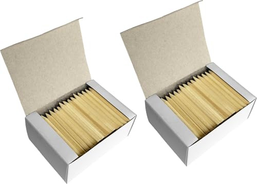 Officely Wooden Half Pencils, (Wooden, 288, count)