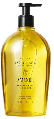 L'OCCITANE - Huile de Douche Amande Sublime - 500 ml - Adoucit et raffermit - Fabriqué en France