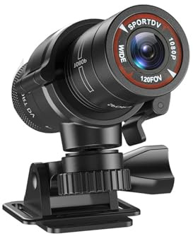 Videocamera for azione esterna Mountain Bike Casco for motociclista Fotocamera Mini videocamera Sport Videoregistratore DV Action Cam con supporto for pistola(Only Camera)