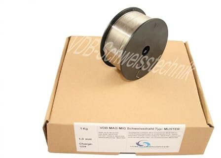 Schweißdraht MAG Edelstahl 1.4576-1,0 mm Spule - D100-4576 V4A - 1,0 Kg