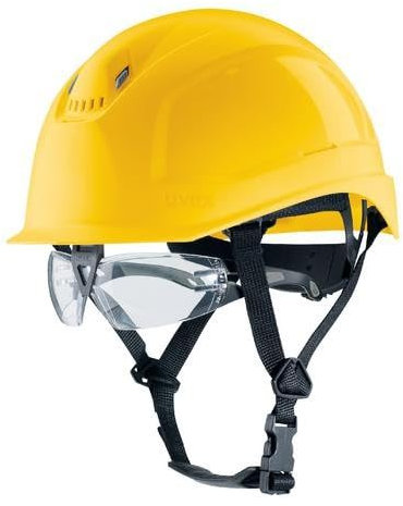 Uvex Schutzhelm pheos S-KR IES 9772144 gelb mit Lüftungen 1 Stück