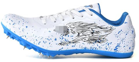 Zapatillas De Clavos Atletismo,Zapatillas De Atletismo con Clavos,Zapatillas Deportivas con Clavos De,CóModas Resistencia Resistente Al Desgaste Transpirables para Sprint Running