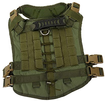 Housoutil Schäferhundweste Geschirr Für Große Hunde Hundegeschirr Robustes Design Leicht Tragbar Für Arbeitshunde