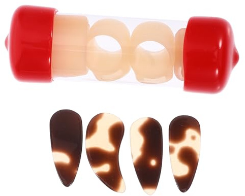 VICASKY Guzheng Picks 5 Teiliges Guzheng Set Zum Lernen Von Guzheng Zubehör Nagelabdeckungen Zum Spielen Von Guzheng Protektoren Nagelschutzabdeckungen Einfache Nagelschützer Guzheng