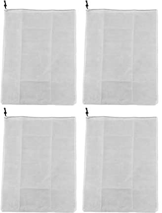 4 Stück Pflanzenvlies-Frostschutzabdeckungen, Winter Outdoor mit Kordelzug, Gartenbau-Jacken, Taschen, Garten draußen, strapazierfähig, Dicker Schutz, wiederverwendbar,
