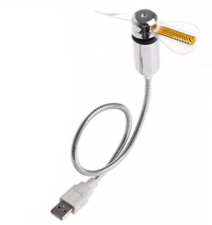 DOITOOL Ventilador Flexible Miniventilador Usb Black
