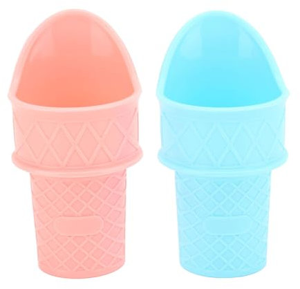 ICE Cream Holder Scoop Easy Serving Kids Pink Blue Parties
