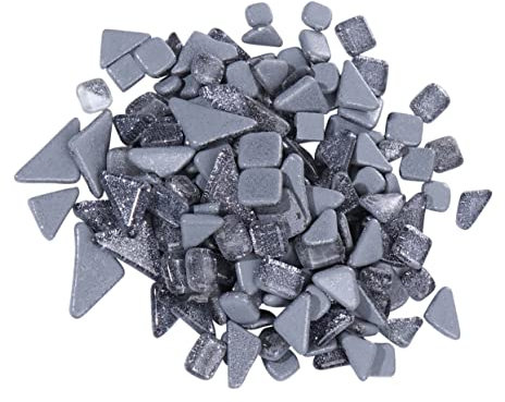 OFFIGAM 500g Stone Irregolari Cristallo Glitterato Per Materiale Artigianale Resistente e Decorativo Per Creazioni Uniche