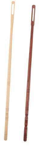 Toddmomy 2pezzi Pulitore per Flauto in Legno Spazzola per Pulizia degli Strumenti Musicali Asta per Pulizia del Flauto