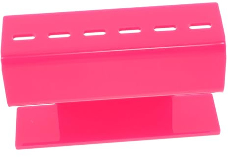 DECOMELODY Support en Acrylique pour Pinces à Épiler et Extensions de Cils, Organiseur Portable pour Rangement sur Bureau Domicile