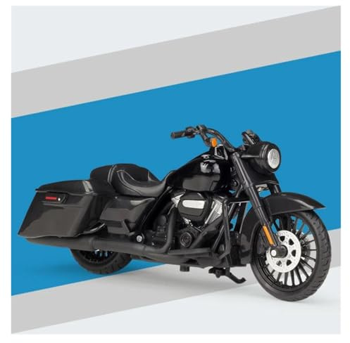 Motorcykelmodell 1:18 För Road King Special 2017 Motorcykelsimulering I Legering - Presentsamling(A)