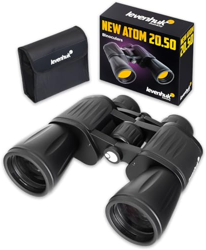 Levenhuk New Atom 20x50 Kikare för Vuxna, Professionell och Kraftfull