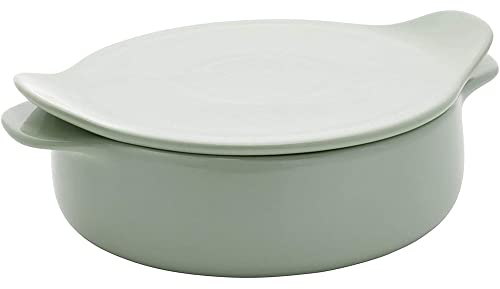 KitchenAid KQ991BXPIA Vitrified Stoneware Round Baker, Pistachio