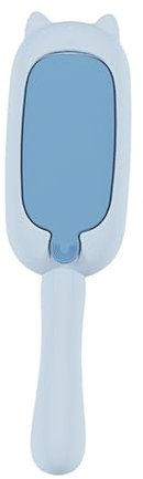 Colcolo Hand-Fusselentferner-Bürste, lose Haarbürsten, manuell, effektiv tragbar, Haustier-Fusselbürste, Samt-Fusselbürste für Bettwäsche, Auto, Blau