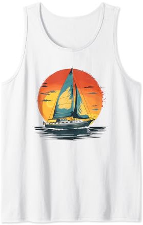 Segeln Segellehrer Segelschiff Tank Top