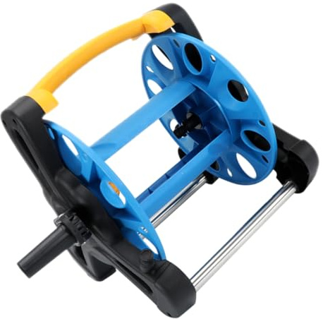 Yardwe Chariot De Rangement Pour Tuyaux Deau Enrouleur De Tuyau Autonome Support Pour Tuyau Darrosage De 35 M Matériau Pp Facile À Utiliser