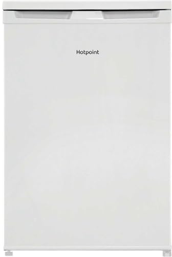 Hotpoint 95 Litre Under Counter Larder Freezer with Adjustable Storage Shelves and Reversible Door Design for Flexible Placement | Freestanding Freezer with Compact 85x55x58 cm Fit