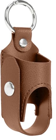 Yhsioaklo Asthmà -Inhalatorhalter | PU Ledertasche für Inhalator | Inhàler -Tragetasche mit Metallschnalle | Handy, leichte und schützende Hülle, ideal für den täglichen Gebrauch, Reisen und Schule