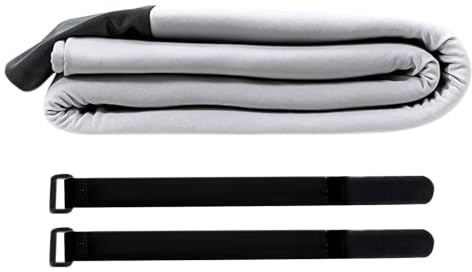 Renchey Funda Para Manguera De Aire Acondicionado | Manga Aislante Para Tubo De Ventilación De Aire Acondicionado - Protector Ajustable Para Tubos De Escape De Para Hotel Hogar