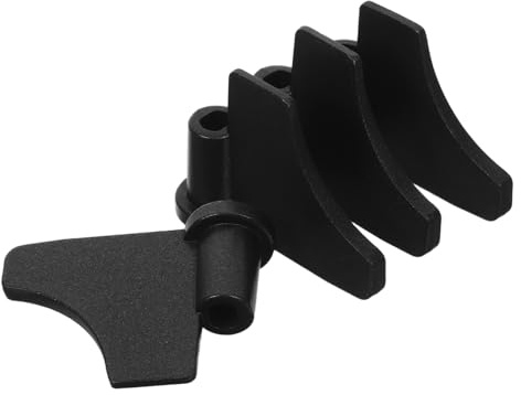 TOBBOMEY 4 Pezzi per Impastatrice in Acciaio Ricambio per Macchina del Pane con Rivestimento Antiaderente Sostituzione Facile e Miscelazione Efficiente per Risultati Uniformi